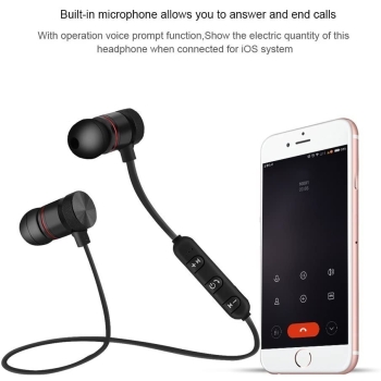 Słuchawki Bluetooth XT-6 Bluetooth 5.0 bezprzewodowe z magnesem [13160000388]